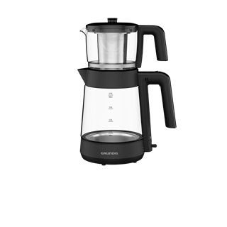 TM 4587 G Grundig XXL Cam Demlikli Siyah / Antrasit Çay Makinesi