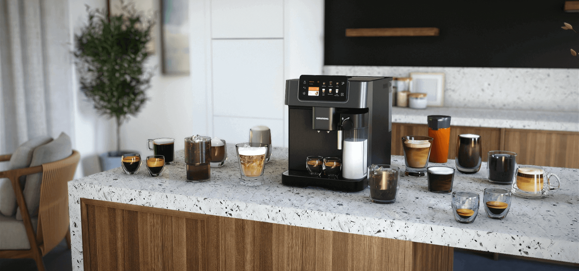 KVA8230 Tam Otomatik Kahve Makinesi