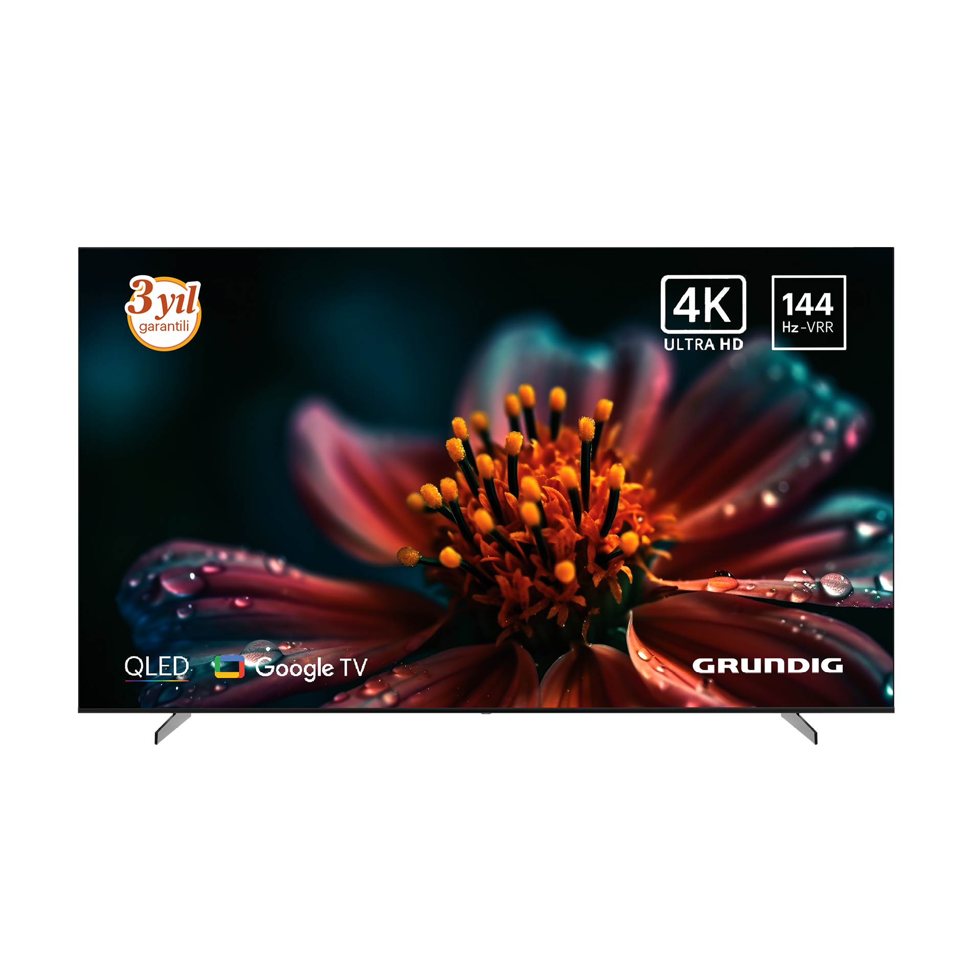 100 inch Grundig AI Google QLed TV 120Hz VRR (4K@144Hz) / 100GRD-HJ2T00 (100 GQ 880)