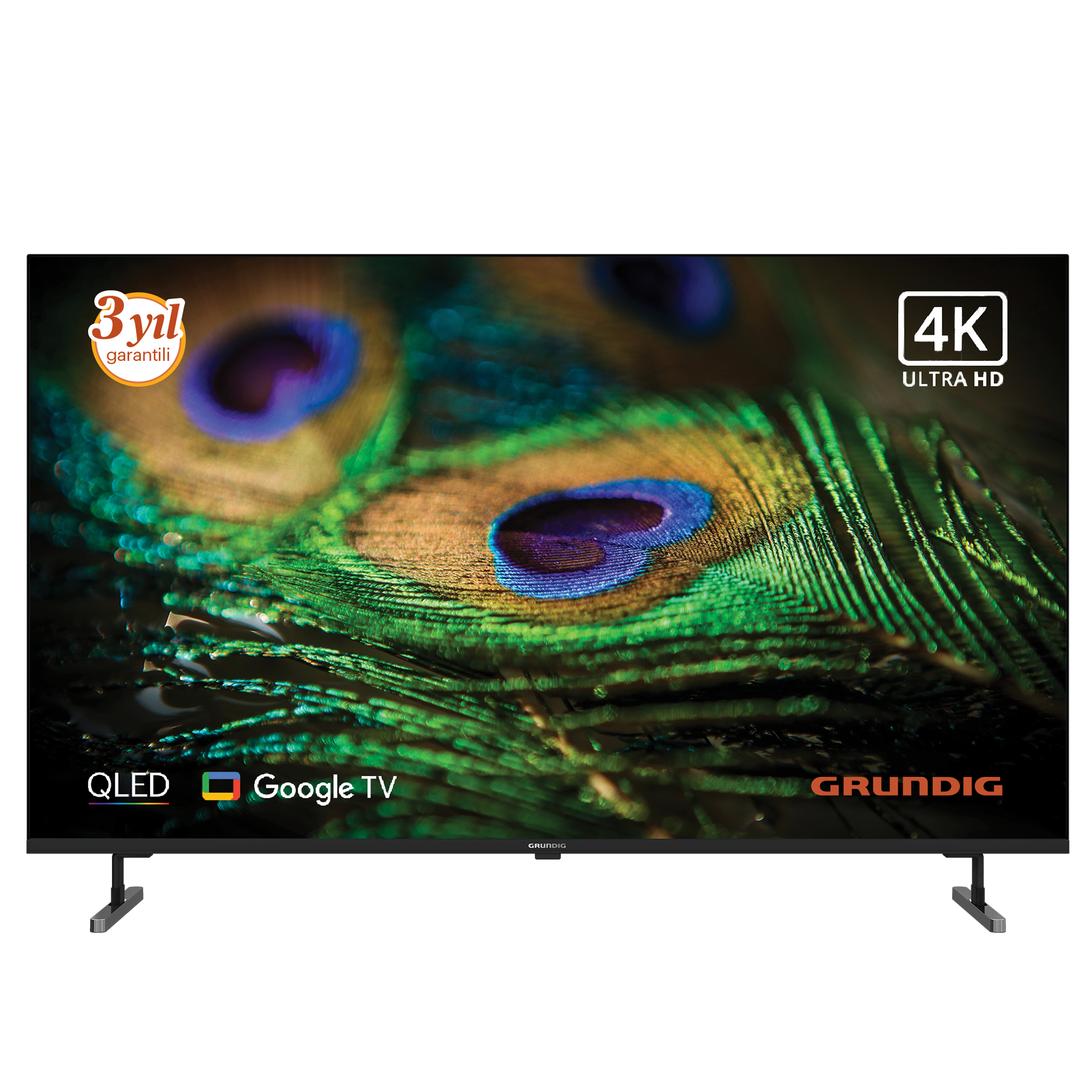55 inch Grundig Google QLed TV 60Hz / 55GRD-GW5T00 (55 GQ 750 A)