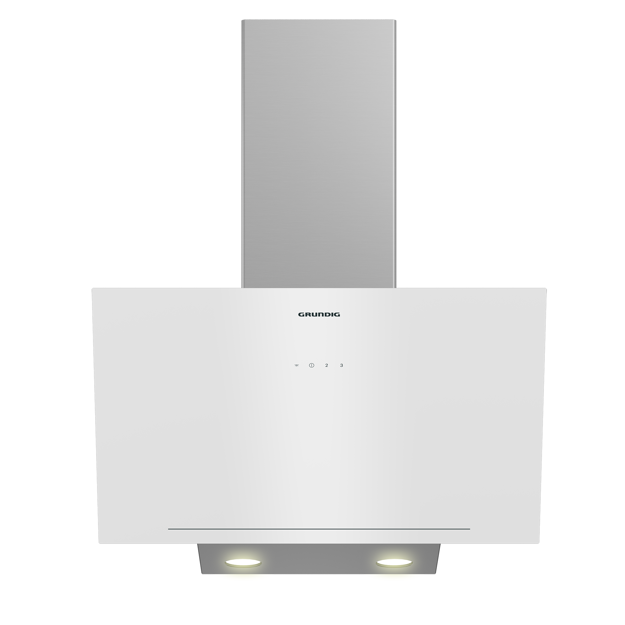 GDSP 2452 W Grundig Beyaz Y Tipi Cam Davlumbaz