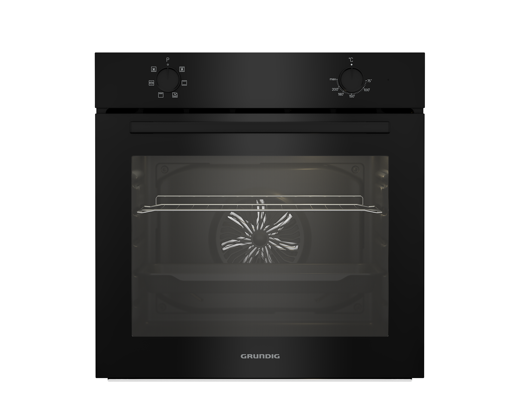 GMBM 400 B Grundig Ankastre Siyah Cam Fırın