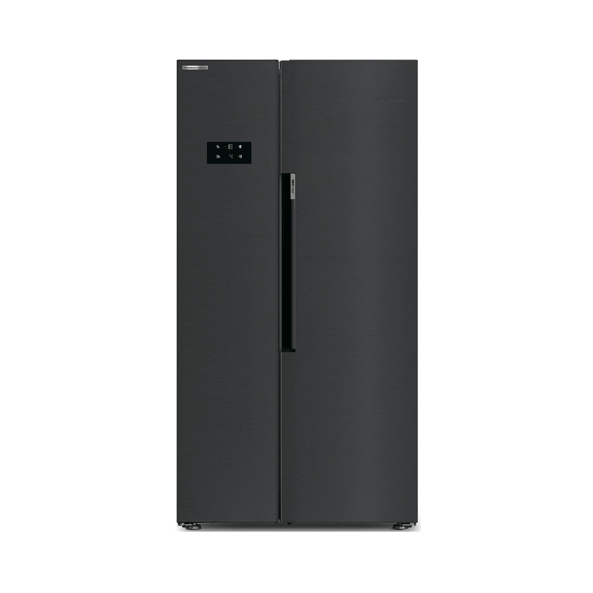 GSN 30110 FXBR Grundig 558Lt A++ Manhattan Gray Side by Side Buzdolabı