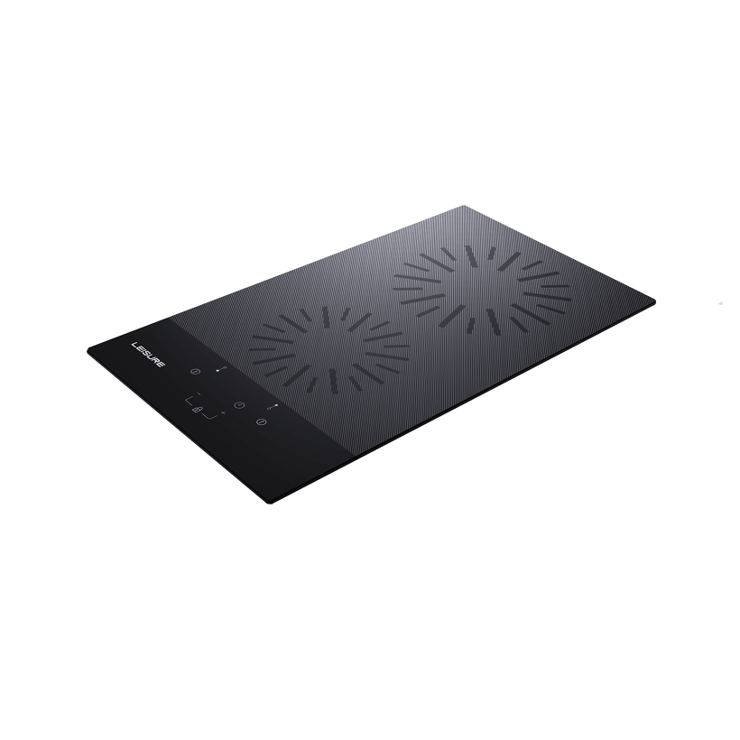 LD 332 VI Leisure Ankastre Domino Siyah Cam Ocak