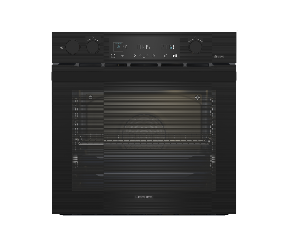 PFL 9964 PFS Leisure Ankastre Siyah Cam Buhar Jeneratörlü Fırın