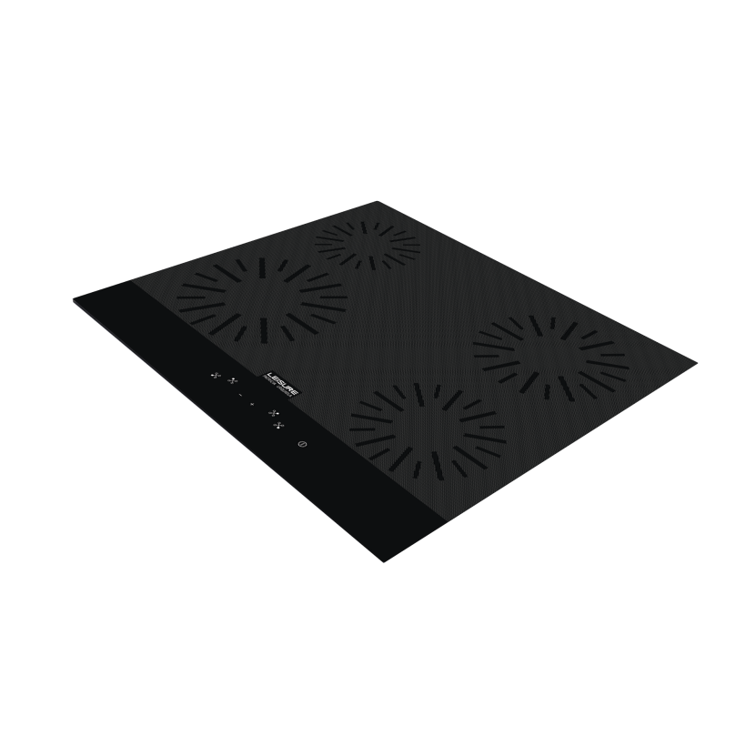 POL 600 VS Leisure Ankastre Elektrikli Siyah Cam Ocak