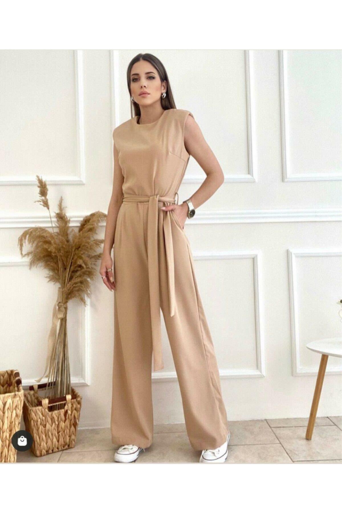 Kadın Bej Tulum