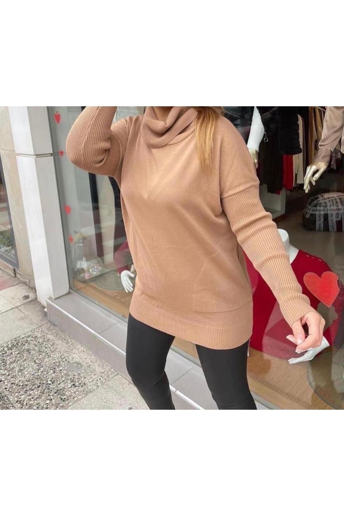 Yaka Bej Triko Kazak