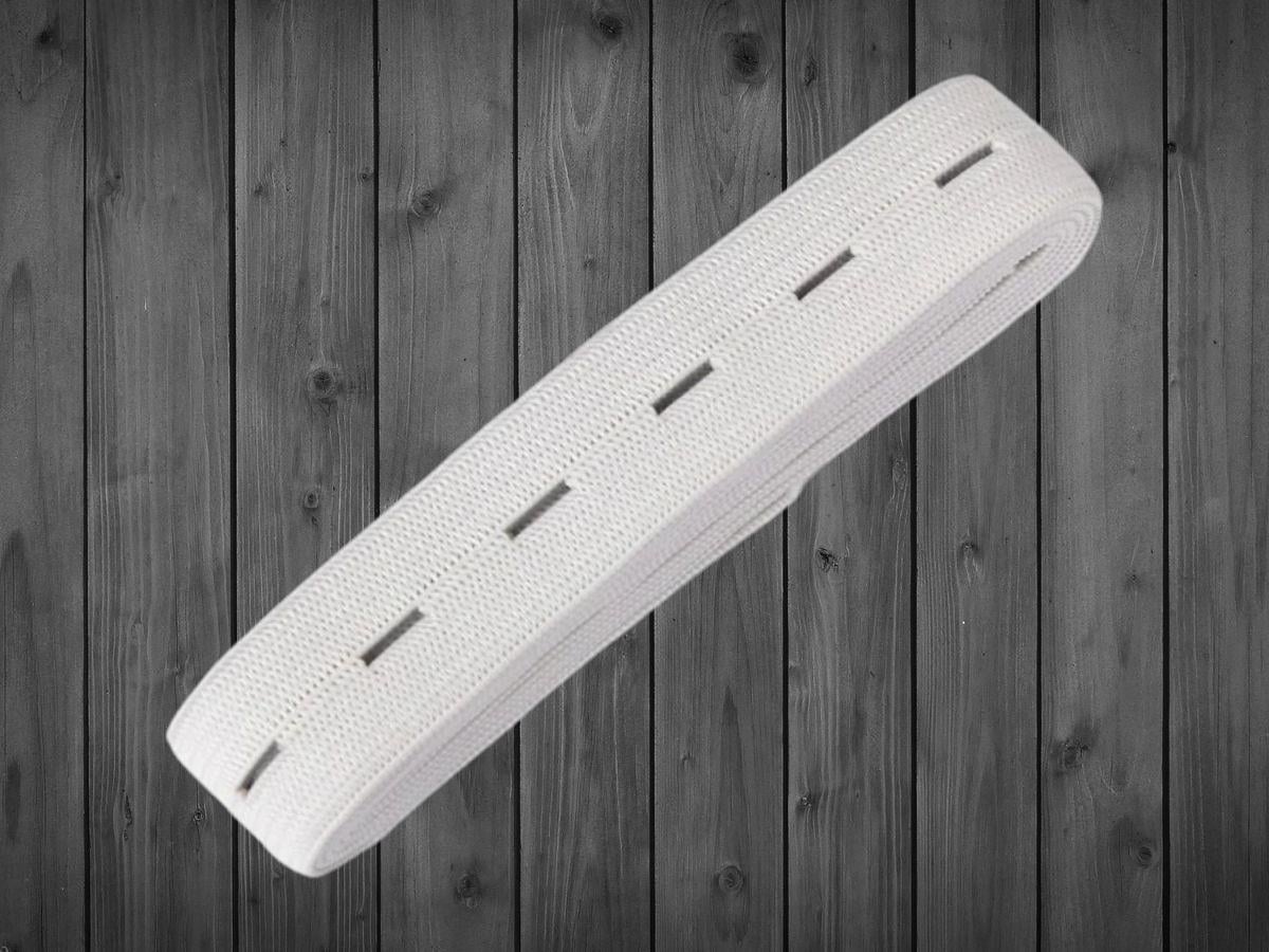1,5 Cm Beyaz İlikli Lastik