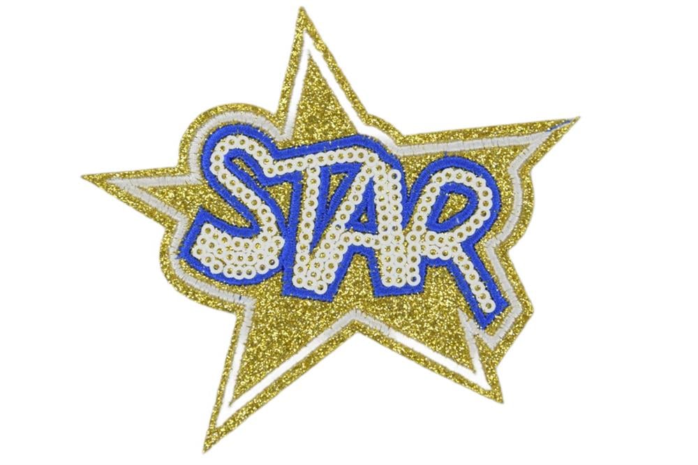 Star Yazılı Yıldız Aksesuar