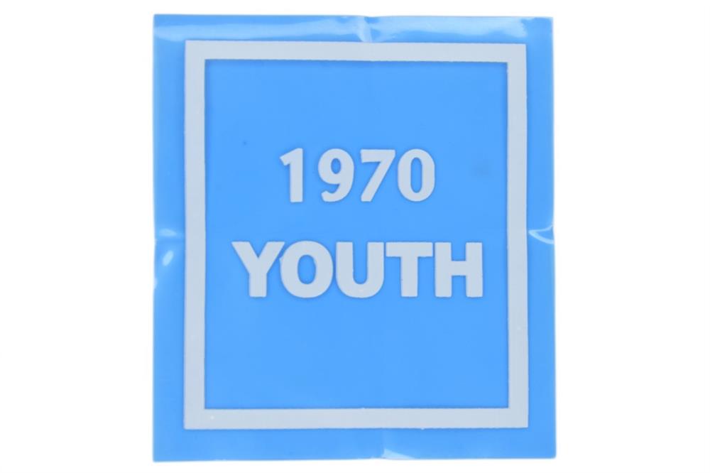 1970 Youth Yazılı Aksesuar