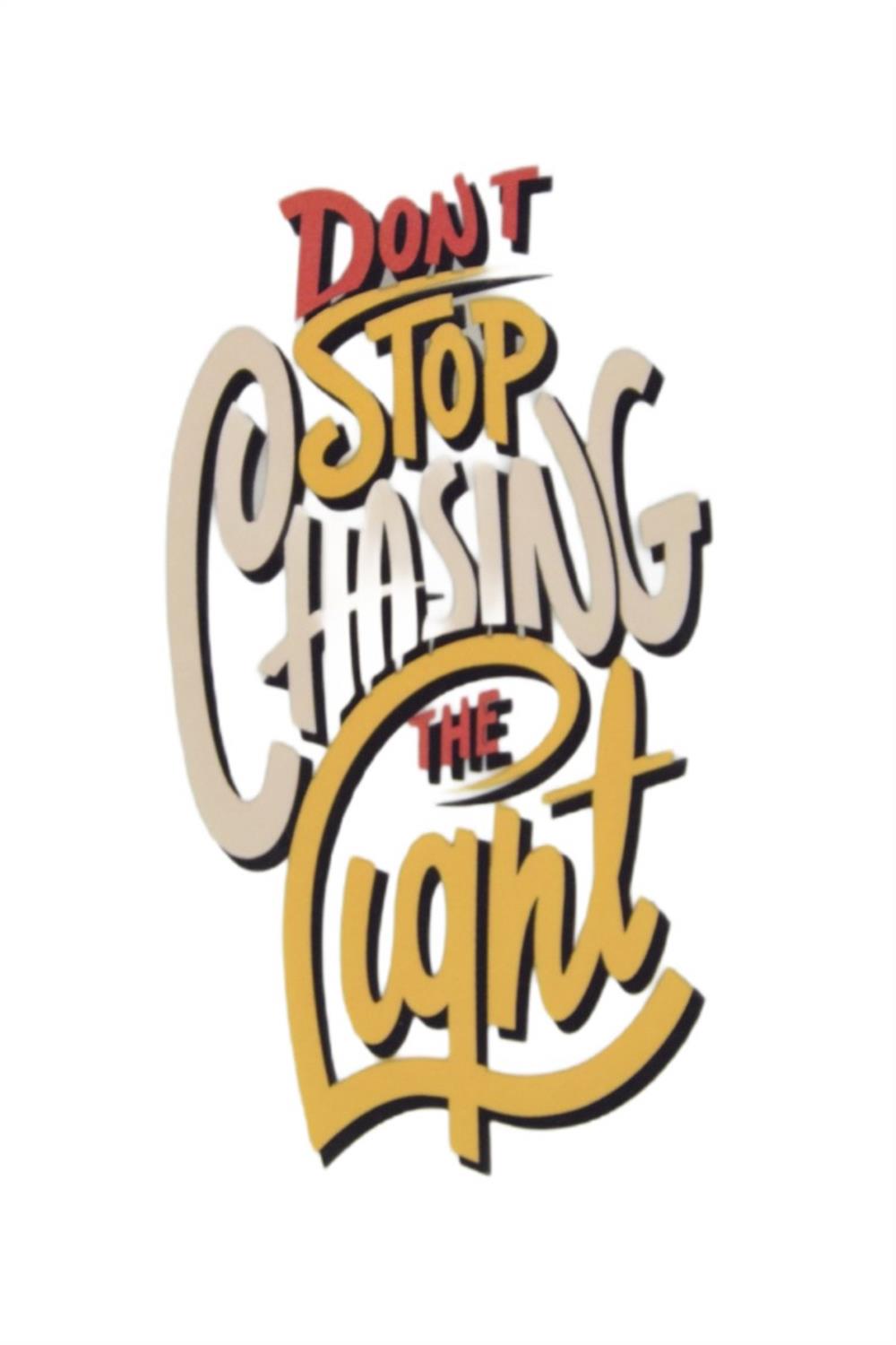 Don't Stop Yazılı Transfer Baskı Aksesuar