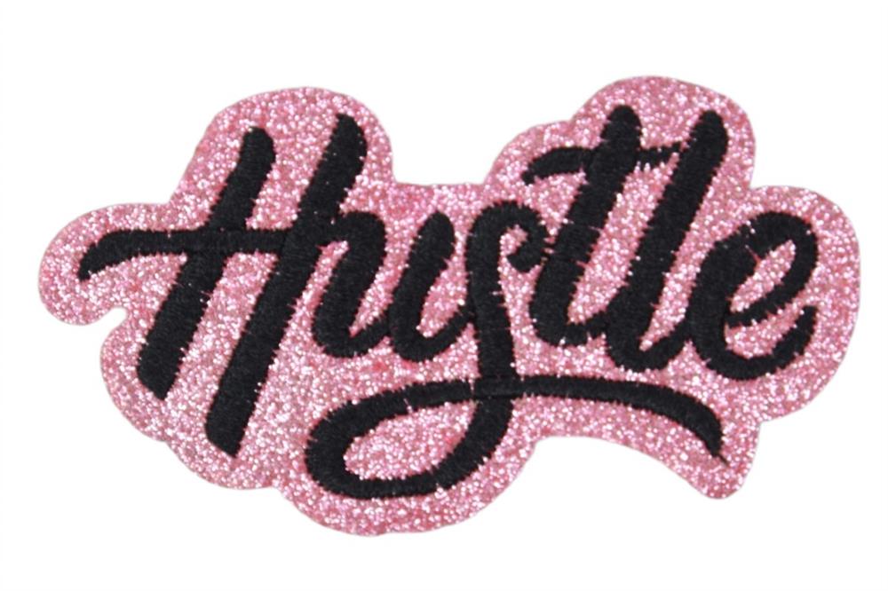 Hustle Yazılı Simli Aksesuar