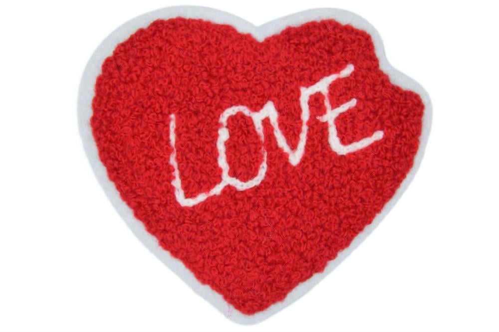 Love Yazılı Süzene Kalp Aksesuar