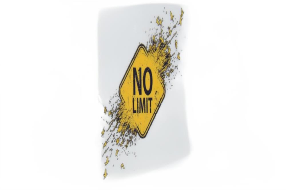 No Limit Yazılı Transfer Baskı Aksesuar
