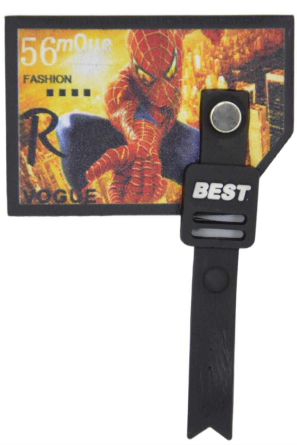 Spiderman Baskılı Best Yazılı Aksesuar