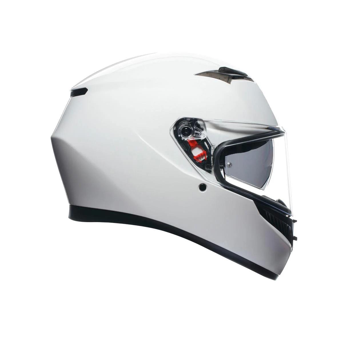 Agv K3 Mono Seta White Kapalı Kask