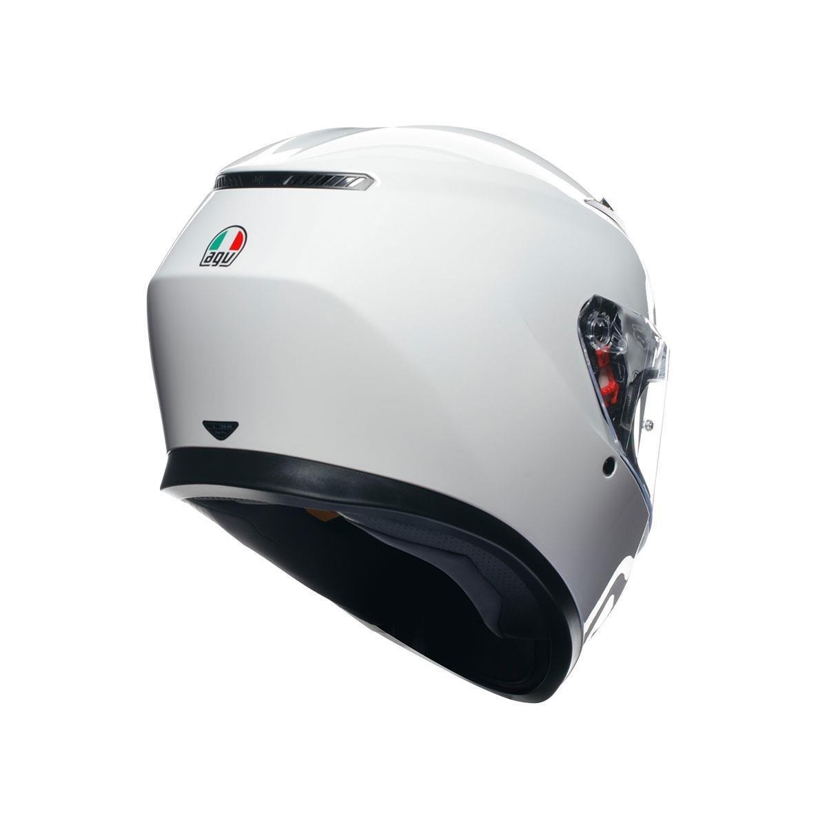 Agv K3 Mono Seta White Kapalı Kask