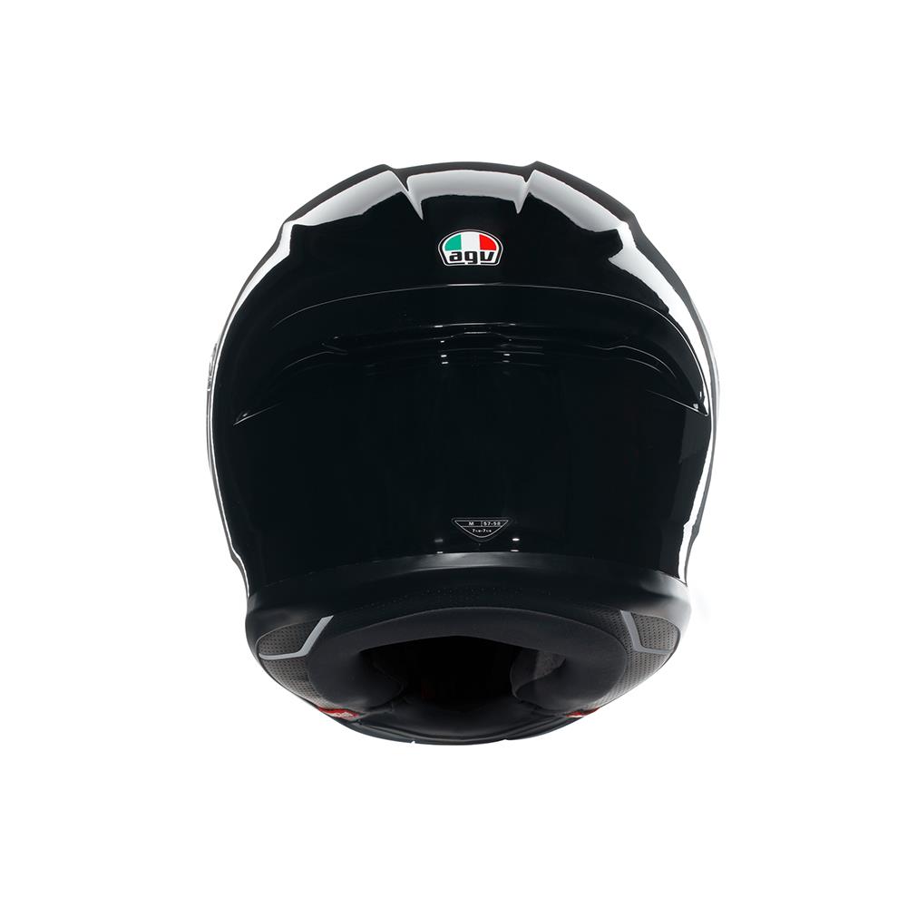 Agv K6 S Black Mono Kapalı Kask
