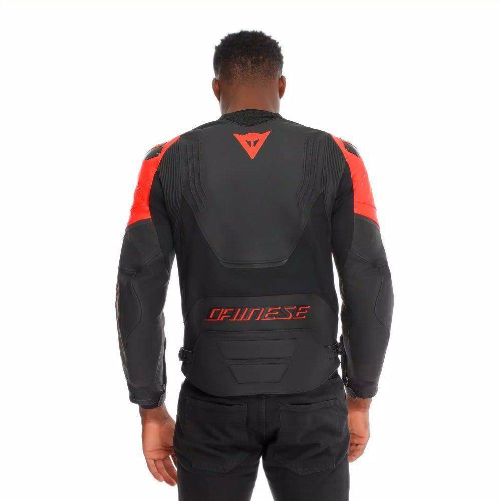 Dainese Racing 5 Black Red Fluo Deri Mont