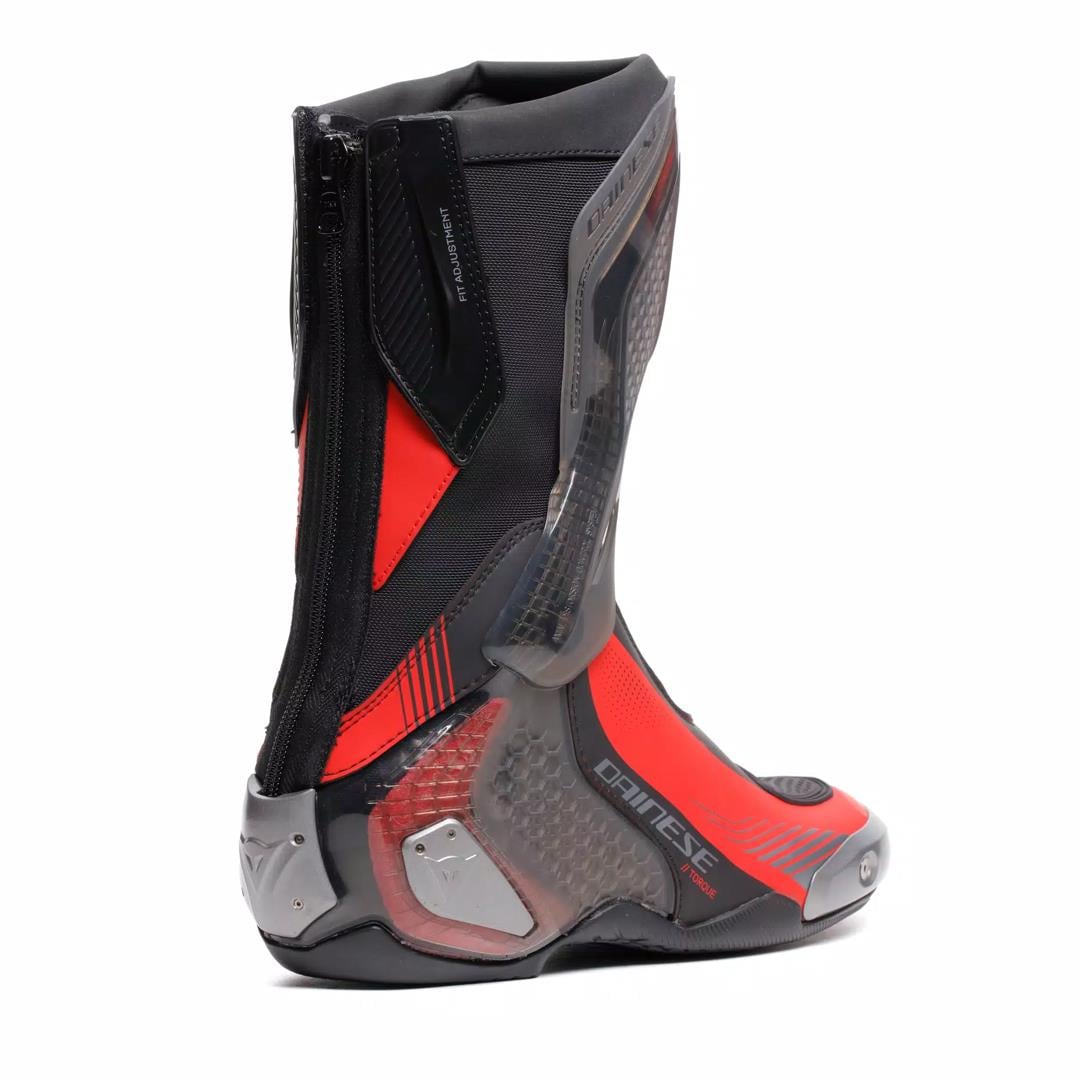 Dainese Torque 4 S Black Red Lava Deri Bot