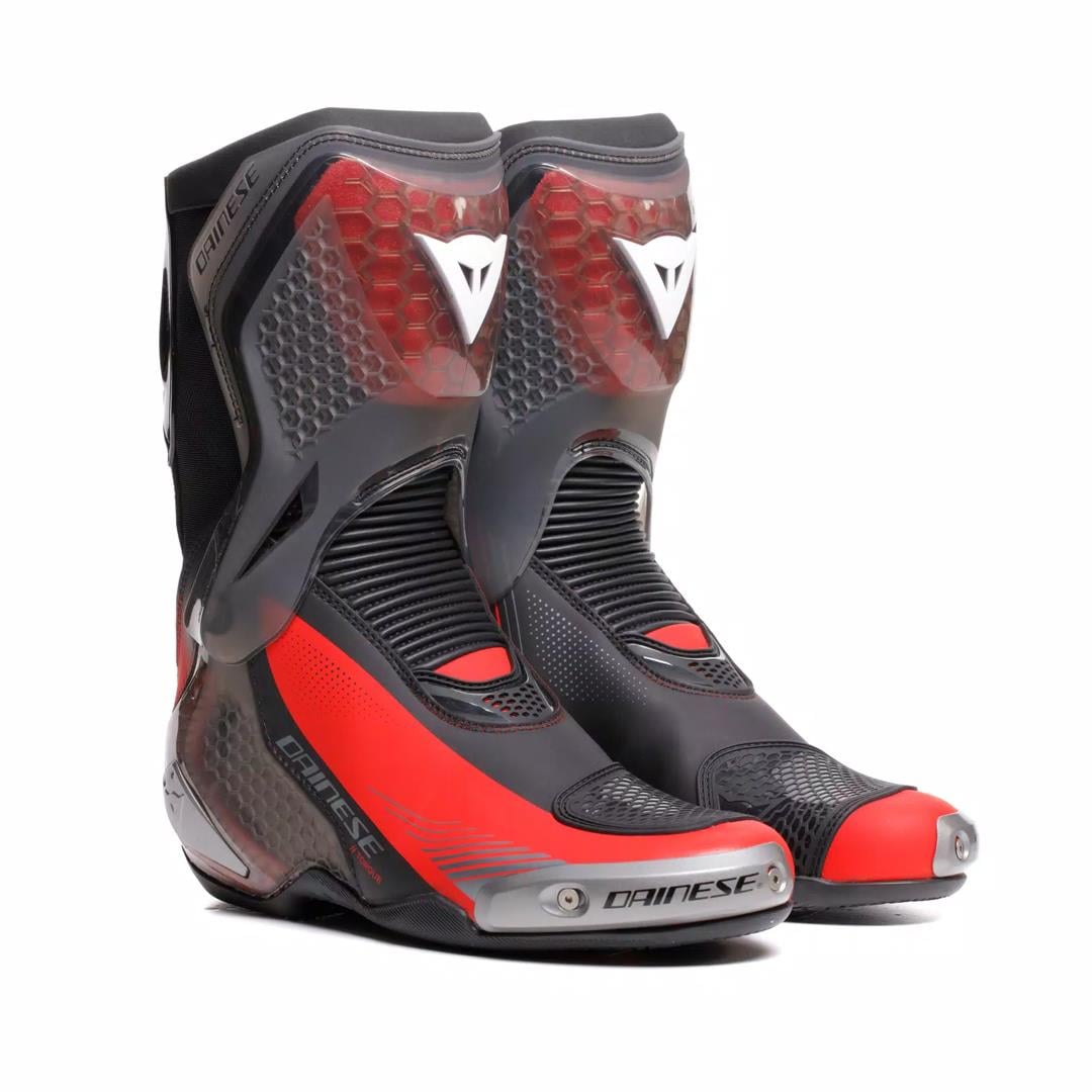 Dainese Torque 4 S Black Red Lava Deri Bot