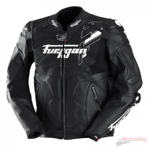 Furygan Raptor Evo 3 Deri Motosiklet Ceketi Siyah