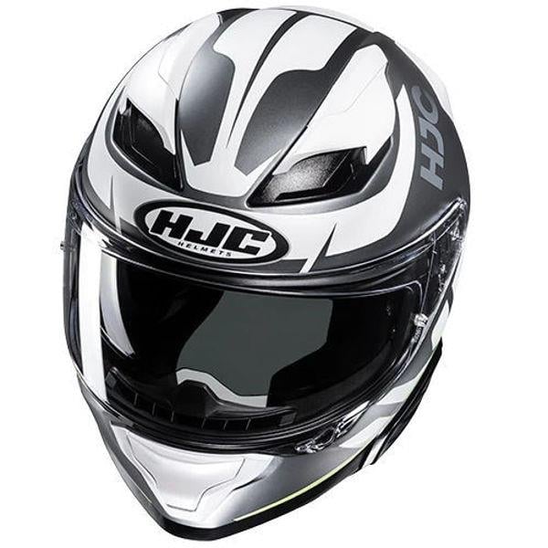 HJC F71 Bard MC4HSF Kapalı Motosiklet Kaskı Beyaz Gri