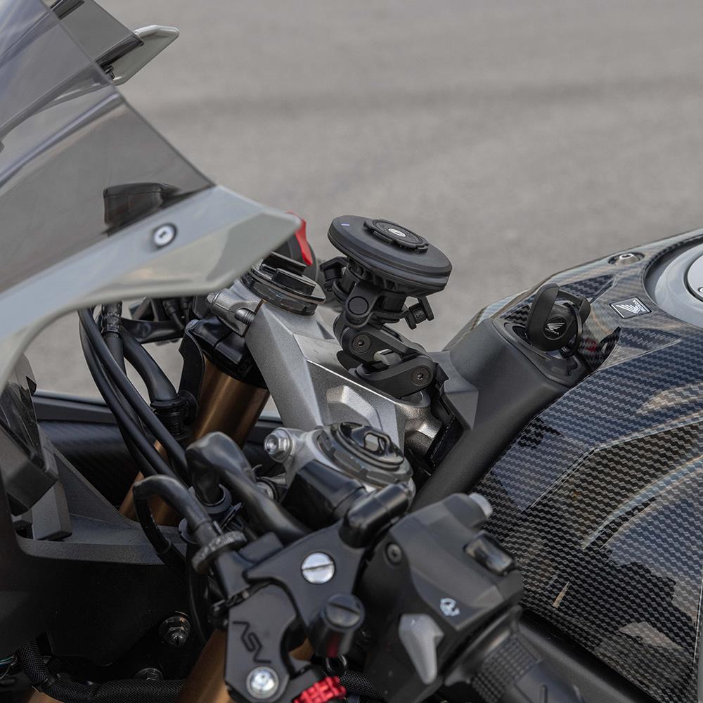 Quadlock Motosiklet Çatal Bağlantılı Pro Titreşim Modüllü Telefon Tutucu