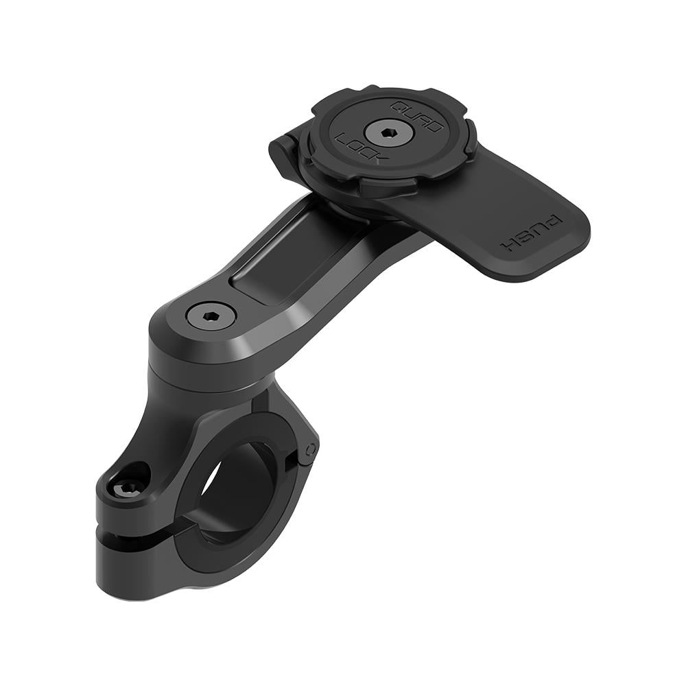 Quadlock Motosiklet Gidon Bağlantılı Pro Telefon Tutucu Seti