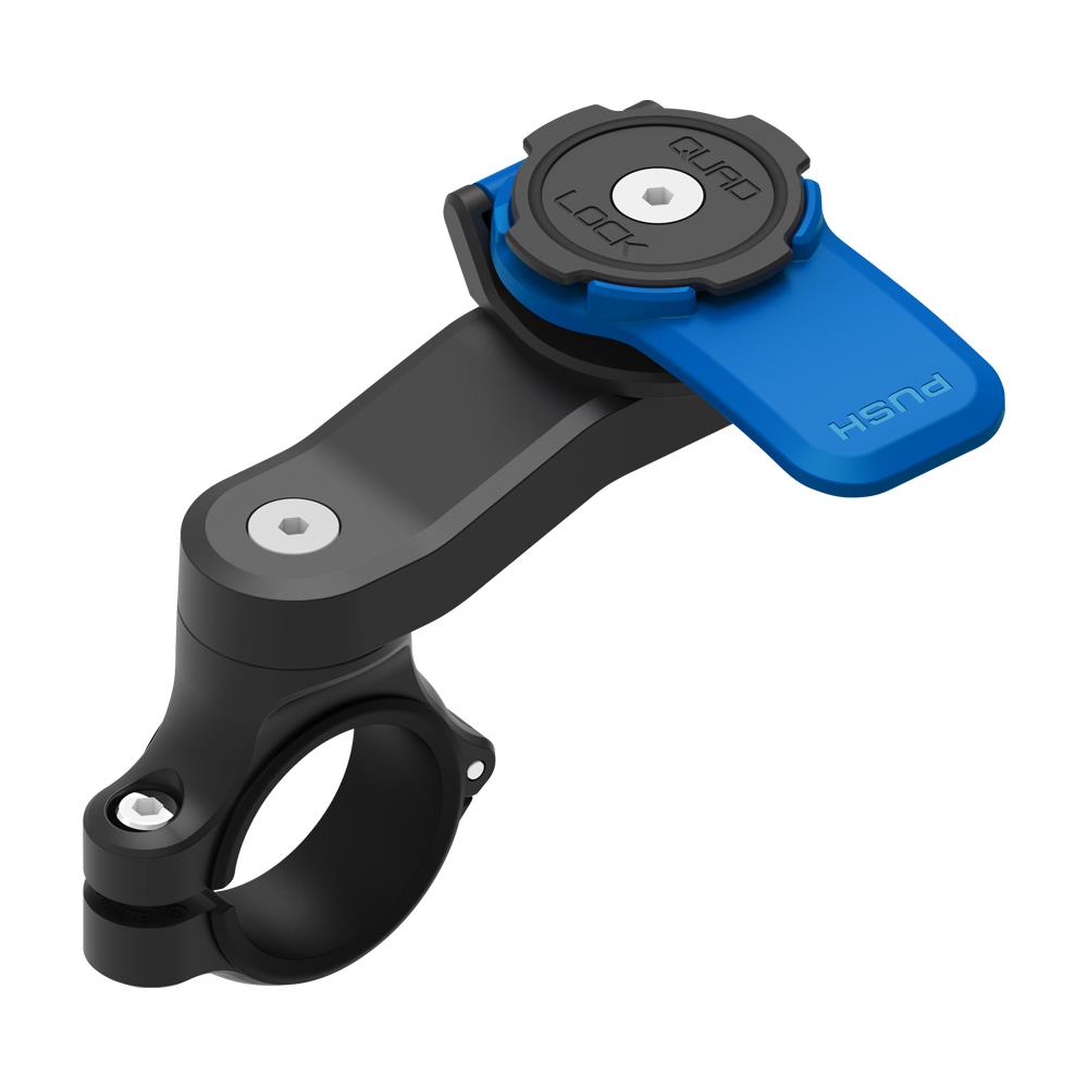 Quadlock Motosiklet Scooter Gidon Bağlantılı V2 Telefon Tutucu Seti
