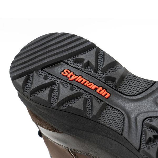 Stylmartin Vertigo WP Adventure Motosiklet Botu Kısa Kahverengi