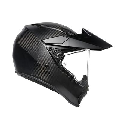 Agv AX9 Solid Matt Carbon Kapalı Kask