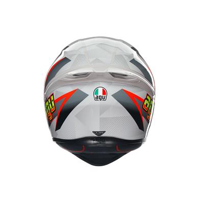 AGV K1 S Blipper Grey Red Kapalı Kask