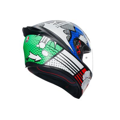 AGV K1S Bang Matt Blue Kapalı Kask