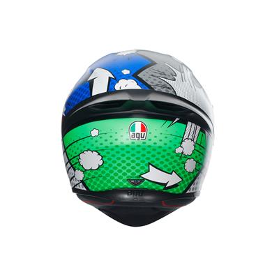 AGV K1S Bang Matt Blue Kapalı Kask