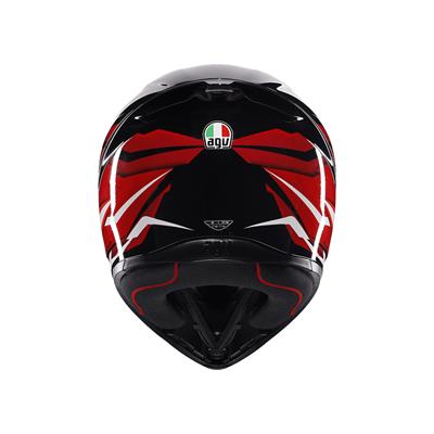 AGV KASK/K1 S LION BLACK/RED/WHITE CONFİGURATİON