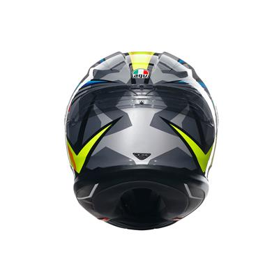 Agv K6 S Joan Black Blue Yellow Kapalı Kask
