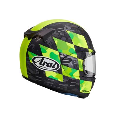 Arai Profile-V Patch Fluor Yellow Kapalı Kask