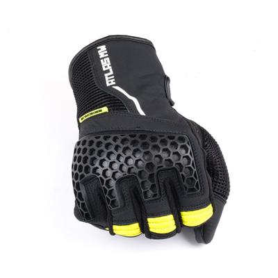 ATLAS MW MESH YAZLIK MOTOSİKLET ELDİVENİ SİYAH