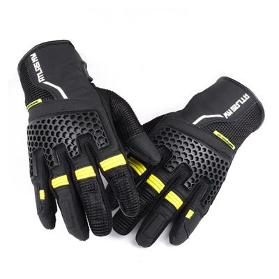 ATLAS MW MESH YAZLIK MOTOSİKLET ELDİVENİ SİYAH