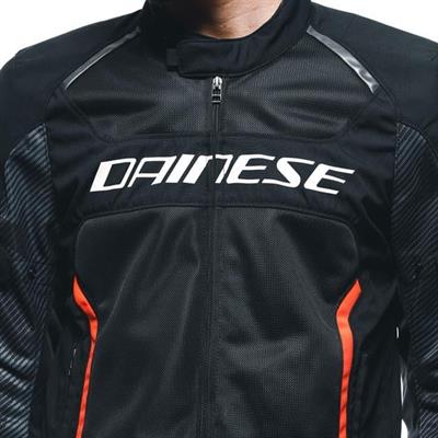 Dainese Air Frame 3 Black Red Fluo Tekstil Mont