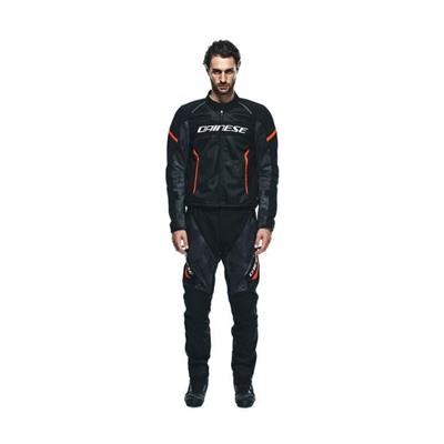 Dainese Air Frame 3 Black Red Fluo Tekstil Mont