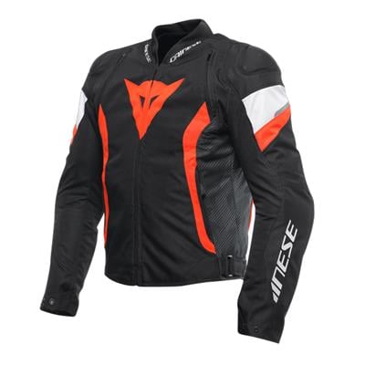 Dainese Avro 5 Black Red Fluo White Tekstil Mont