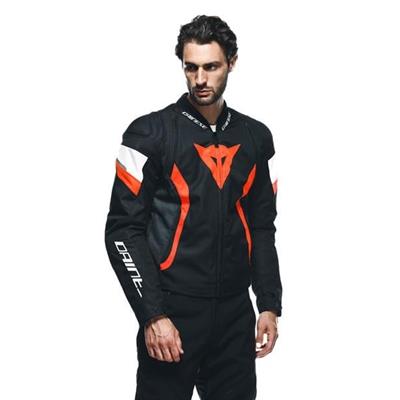 Dainese Avro 5 Black Red Fluo White Tekstil Mont