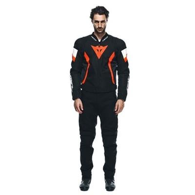 Dainese Avro 5 Black Red Fluo White Tekstil Mont