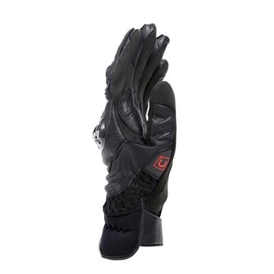 Dainese Carbon 4 Black Kısa Deri Eldiven