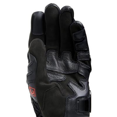 Dainese Carbon 4 Black Kısa Deri Eldiven