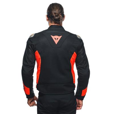 DAINESE CEKET/ENERGYCA AIR TEX JACKET- BLACK/FLUO-RED