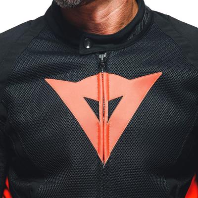 DAINESE CEKET/ENERGYCA AIR TEX JACKET- BLACK/FLUO-RED